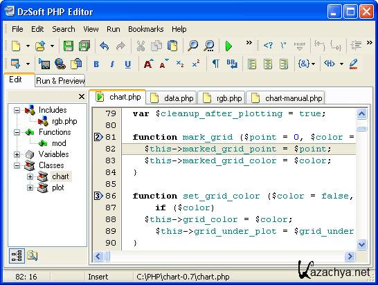 DzSoft PHP Editor