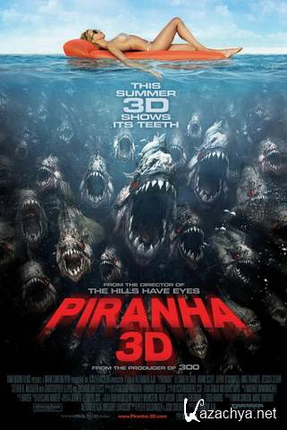  / Piranha (2010) DVDRip (3D/2D) 1400MB DVD5/4.25Gb