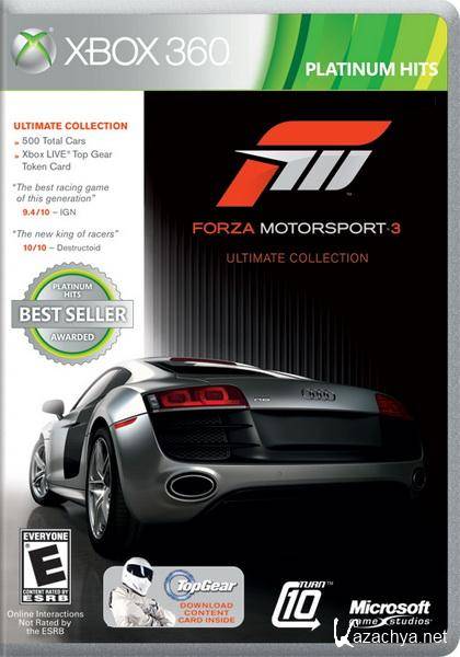 Forza Motorsport 3 Ultimate Collection [DLC] (2010/PAL/ENG/XBOX360)