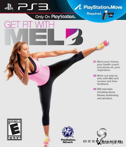 Get Fit With Mel B (Move) (2010/USA/Multi7/PS3)