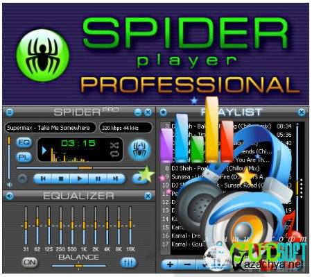 Spider Player Pro 2.5.1 + Portable