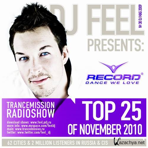 DJ Feel - TranceMission (Best of November) (02-12-2010)