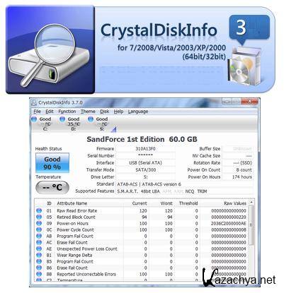 CrystalDiskInfo 3.9.4 Portable