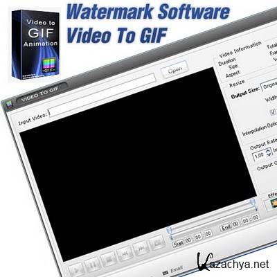Watermark Software Video To GIF v 3.4