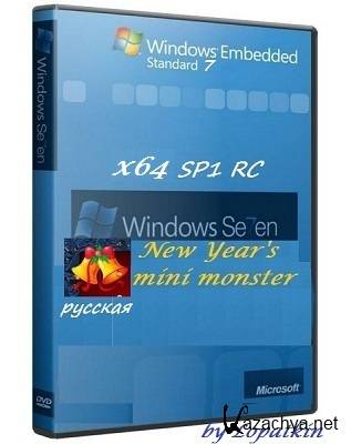 Windows 7 SP1 v.721 x64 RU Code Name "New Year's Mini Monster"