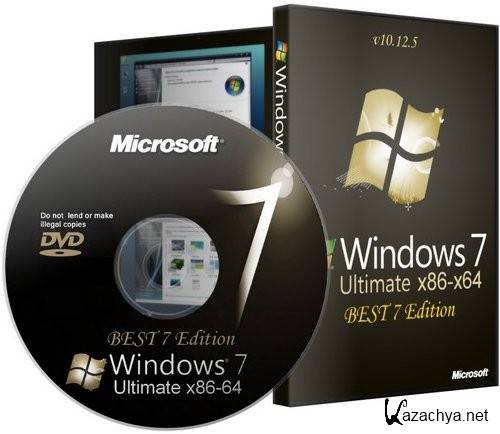 Windows 7 Ultimate RU BEST 7 Edition Release 10.12.5 (x86/x64)