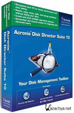 Acronis Disk Director Suite 10.0 ( ) + Keygen