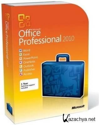 MS Office Professional Plus 2010 RTM Build v14.0.4763.1000 Volume Rus (x86/64)