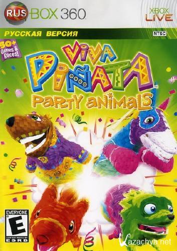 Viva Pinata: Party Animals (2007/RF/RUSSOUND/XBOX360)