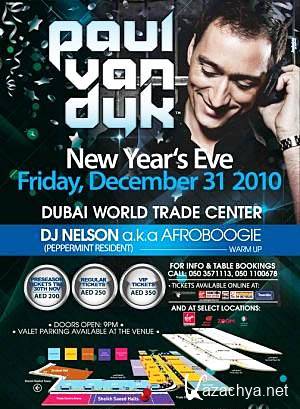 Paul Van Dyk - New Year`s Eve - Live @ Dubai World Trade Center (2010)