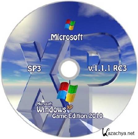 Windows XP SP3 Game Edition 2010 1.1.1 RC3 Rus (2010)