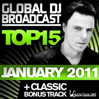 Various Artists - Global DJ Broadcast Top 15- January 2011 (2011).MP3
