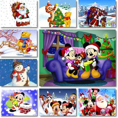 Disney Christmas Wallpapers - 2011