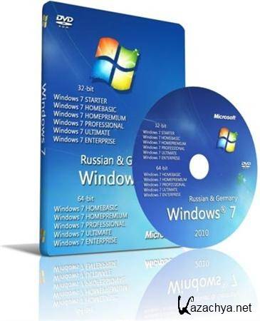 Windows 7 (x86/x64/Rus/Ger) 2xDVD