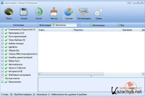 Wise Registry Cleaner Professional 5.88 Build 330