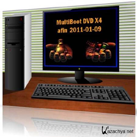 MultiBoot DVD X4 afin 2011-01-09 (RUS/ENG/2011)