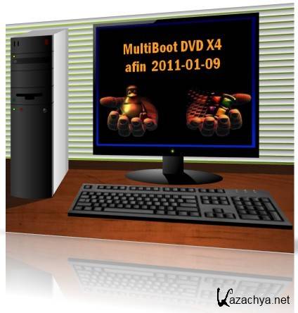 MultiBoot DVD X4 afin X4 14.0 (RUS/ENG) 2011.01.09