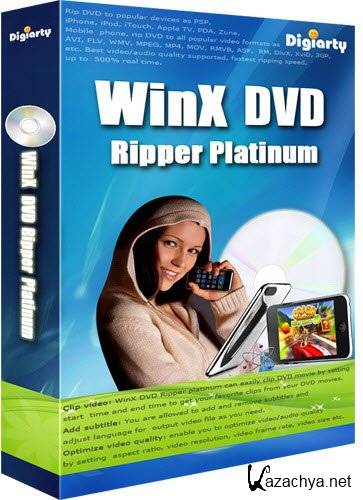 WinX DVD Ripper Platinum v6.0.2 (Build / 20110110)