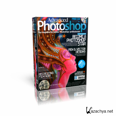 Advanced Photoshop Magazine Issues [ 34, 35, 36 + CD, English ]