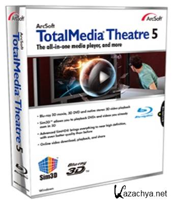 Arcsoft TotalMedia Theatre Platinum 5.0.1.86 Retail (SimHD-Sim3D) [Multi/Rus]
