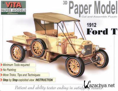 ViTA Paper Models - Ford T 1912