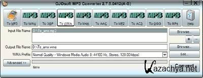 OJOsoft MP3 Converter 2.7.5.0412 Portable