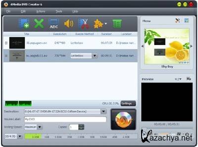 4Media DVD Creator 6.1.4.1217 Portable