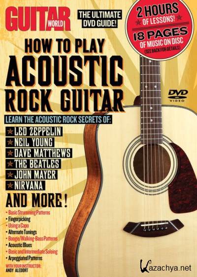 Guitar World How To Play Acoustic Rock Guitar TUTORIAL DVDR-BX8