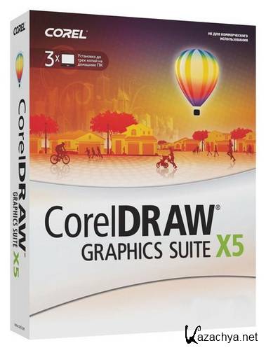 CorelDraw Graphics Suite X5 SP2 15.2.0.661 Ru/En RePack