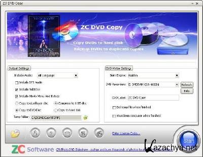 ZC DVD Copy v 1.3.2 Portable