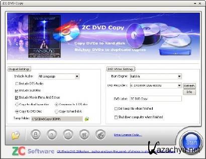 ZC DVD Copy 1.3.2 (Eng)