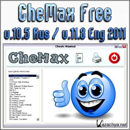 CheMax Free v.10.5 Rus / v.11.8 Eng 2011