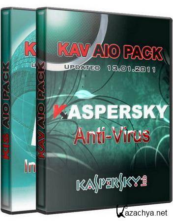 Kaspersky IS/AV AIO Pack by 01.2011/RUS/ENG/DEU