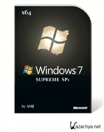 Windows 7 SUPREME X64 SP1 by AMJ (2011/Multi/RUS)