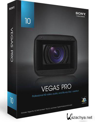 Sony Vegas Pro v 10.0c Build 469 Multi/Rus Repack by A-0S