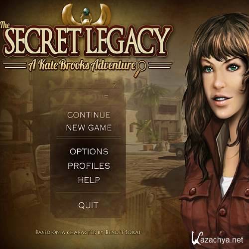 The Secret Legacy. A Kate Brooks Adventure (PC)