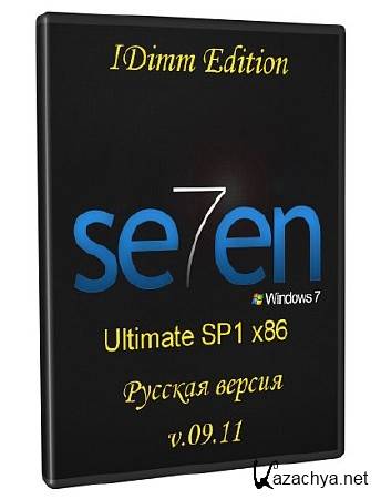 Windows 7 Ultimate SP1 IDimm Edition v.09.11 x86