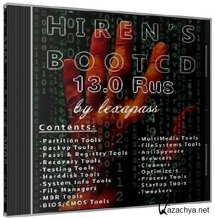 Hiren's BootCD 13.0 Russian by lexapass