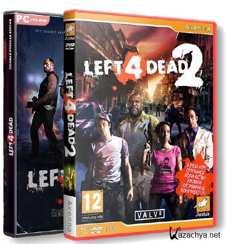  Left 4 Dead (2008-2010/RUS/Repack by RG Packers/3,77 Gb)