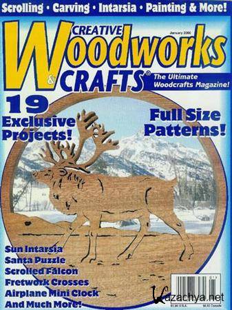 Creative Woodworks & Crafts - January 2000