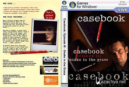 Casebook Episode 3: Snake in the Grass (PC/2011/FULL)