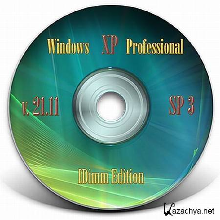 Windows XP SP3 IDimm Edition Full 21.11 RUS(VLK) + Lite