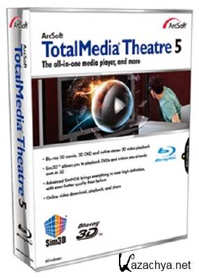 Arcsoft TotalMedia Theatre Platinum 5.0.1.87 Retail (SimHD-Sim3D) [Multi/Rus]
