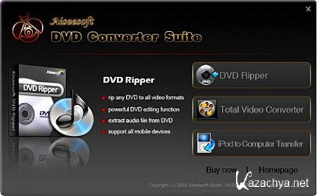 Aiseesoft DVD Converter Suite 5.0.22 Portable (2011)