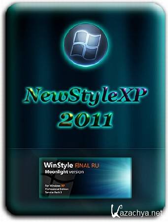 Windows XP Pro SP3 Rus VL + UpdatePack 11.1.14 + WinStyle Moonlight Final + AHCI MassStorage 10.9.5