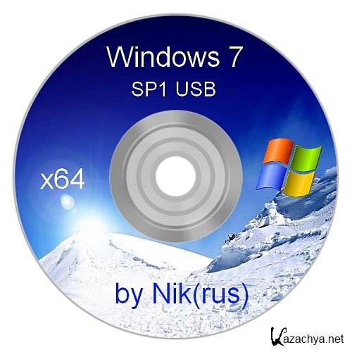 Microsoft Windows Se7en x64 SP1-ENG Professional Acronis Usb