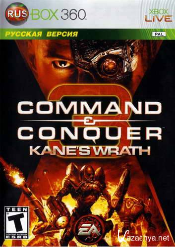 Command and Conquer 3: Kane's Wrath (2008/PAL/RUS/XBOX360)