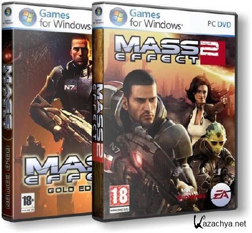 Mass Effect: Dilogy / Mass Effect:  (2009-2010/RUS/ENG/RePack)