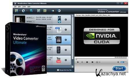 Wondershare Video Converter Ultimate v 5.5.0.1 + (RUS/26.27 Mb)