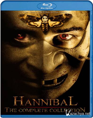 Ганнибал Лектеp / The Hannibal Lecter / Квадрология (BDRip/1991.2001.2002.2007/7.96 Gb)